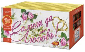 Фейерверк ЕС553 Салют да любовь (1" х 100)
